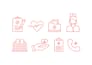 make custom flat minimal icon sets for your brand or project
